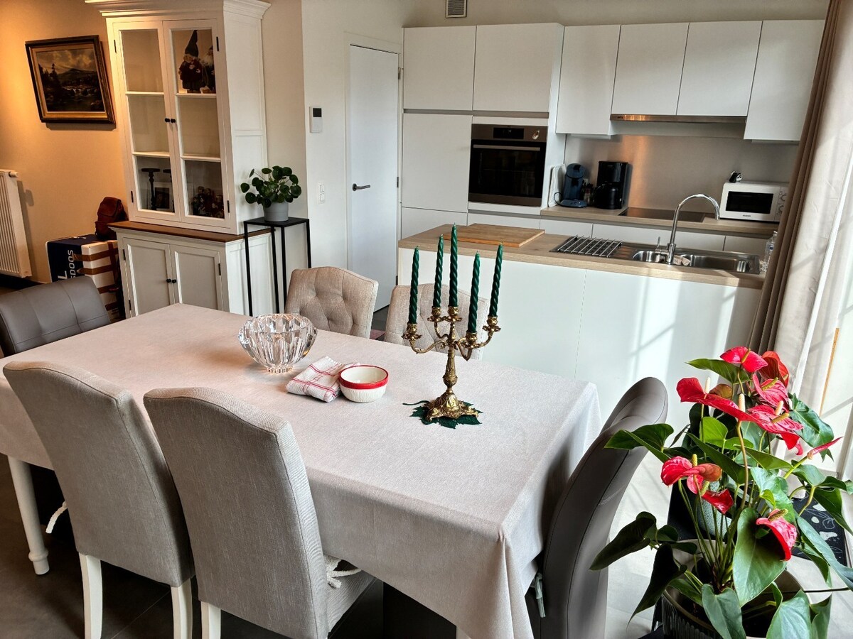 Instapklaar en energiezuinig gelijkvloers appartement 