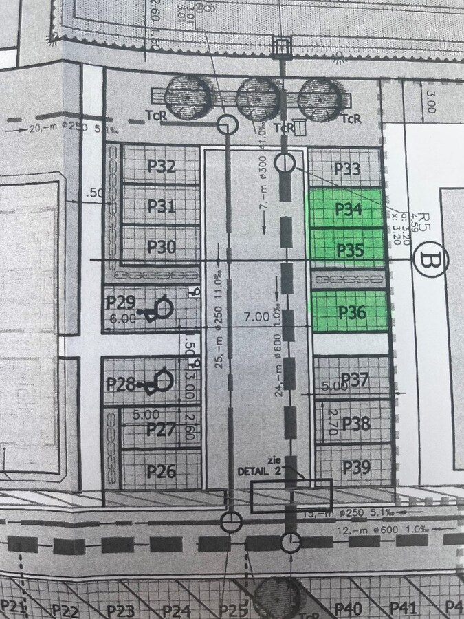 Drie autostandplaatsen deel uitmakend van een mooi hotel gelegen in Nieuwpoort- Sint-Joris 