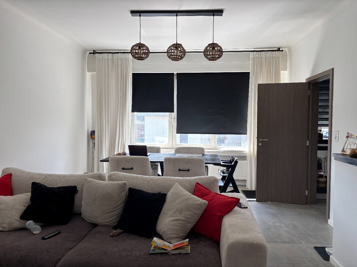 Energiezuinig appartement met 2 slaapkamers en garage 