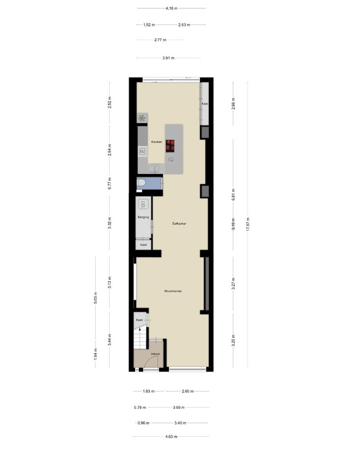 Gerenoveerde woning met 2 slaapkamers te Duffel 
