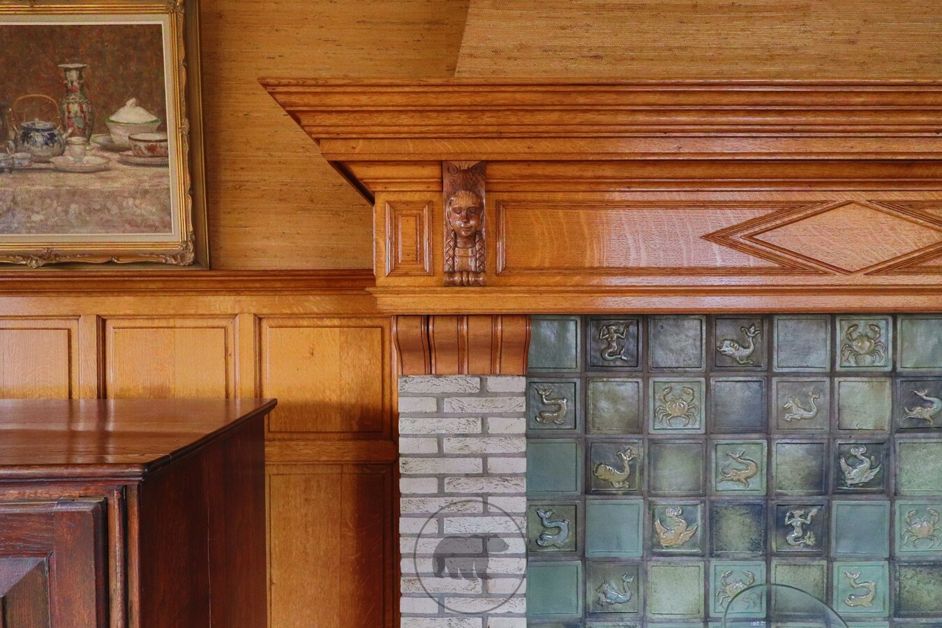 Woning met karakter en uitzicht op de velden nabij centrum Aalst 