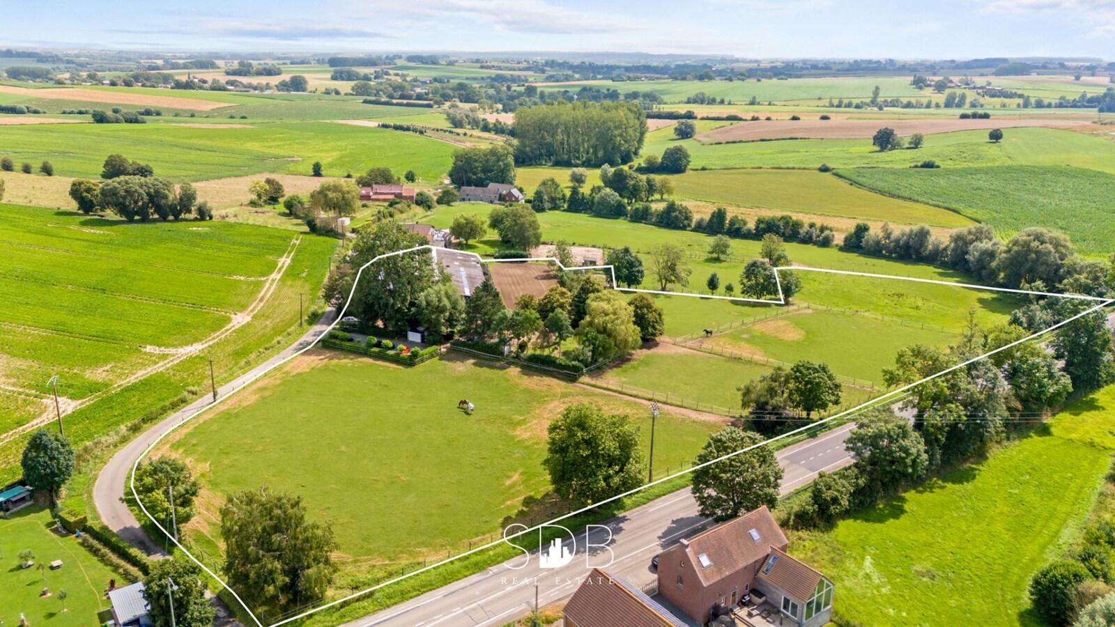 Hedendaagse woning met hippisch complex op circa 2hectare 