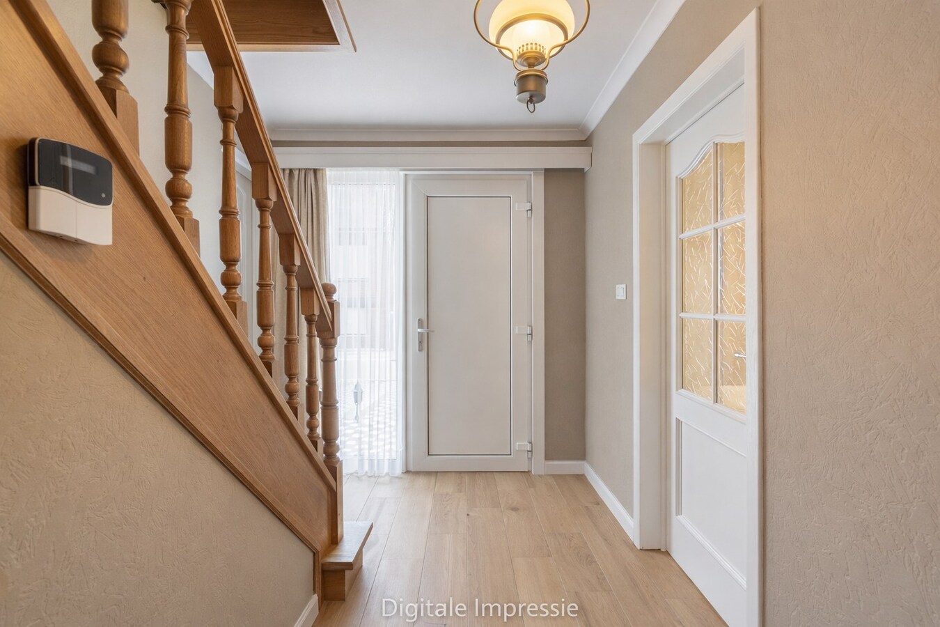 Comfortabele woning met sterke energieprestatie (label A), in landelijk woongebied. 