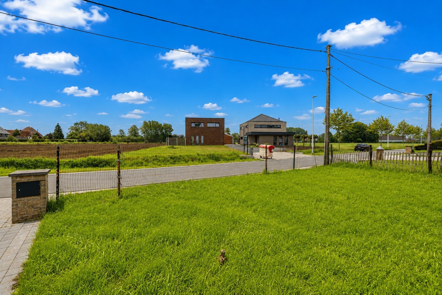 Bouwgrond 455 m² voor halfopen bebouwing op rustige ligging in Laarne 