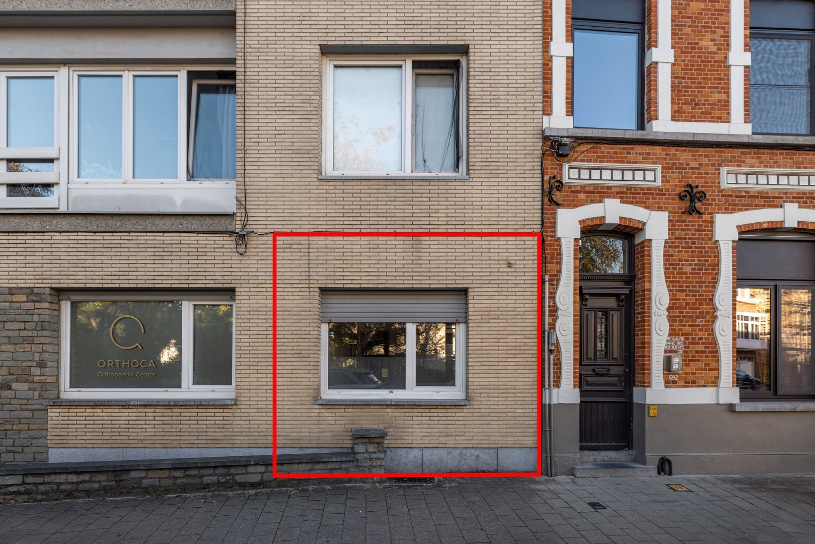 Gelijkvloers appartement met 1 slaapkamer en terras 