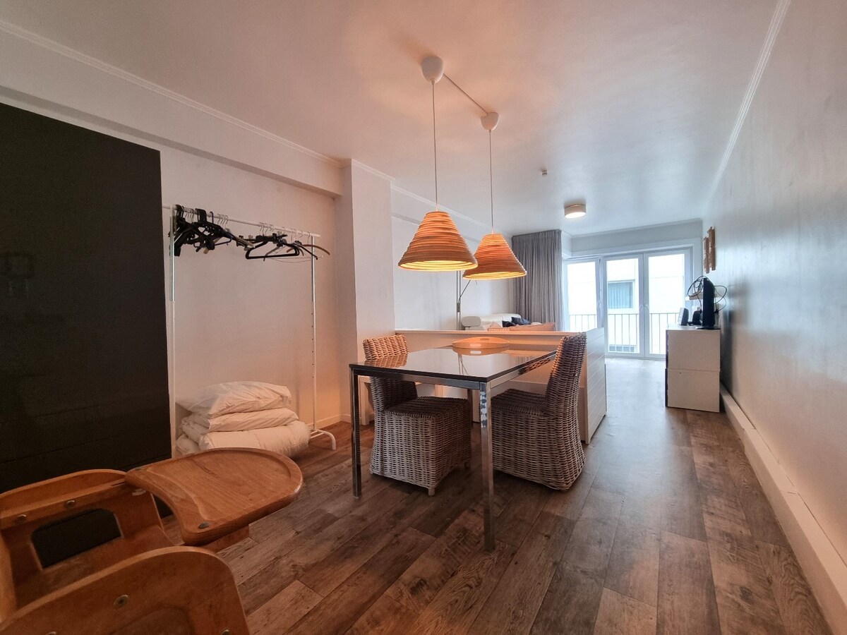 Ingerichte studio aan de Zeedijk te Heist 