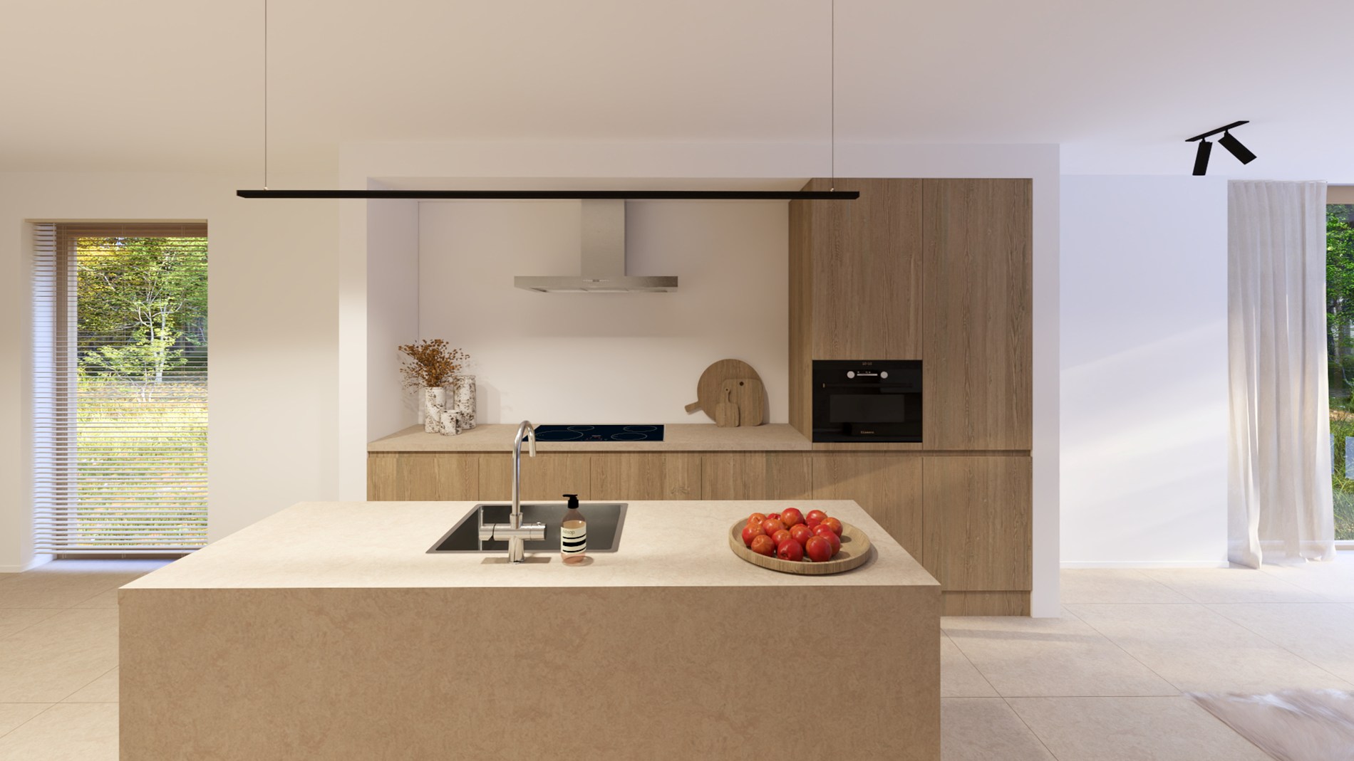 Fantastisch afgewerkte nieuwbouwwoning met 3 slaapkamers, tuin en terras in Assent (Bekkevoort)! – EPC A kWh/m² - bewoonbare opp. 177m² 