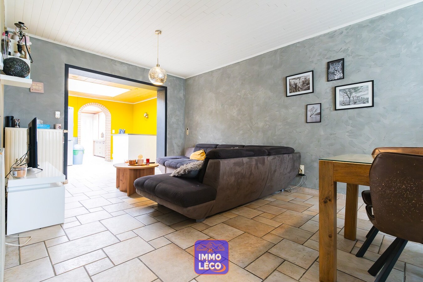 Maison située dans un quartier calme 