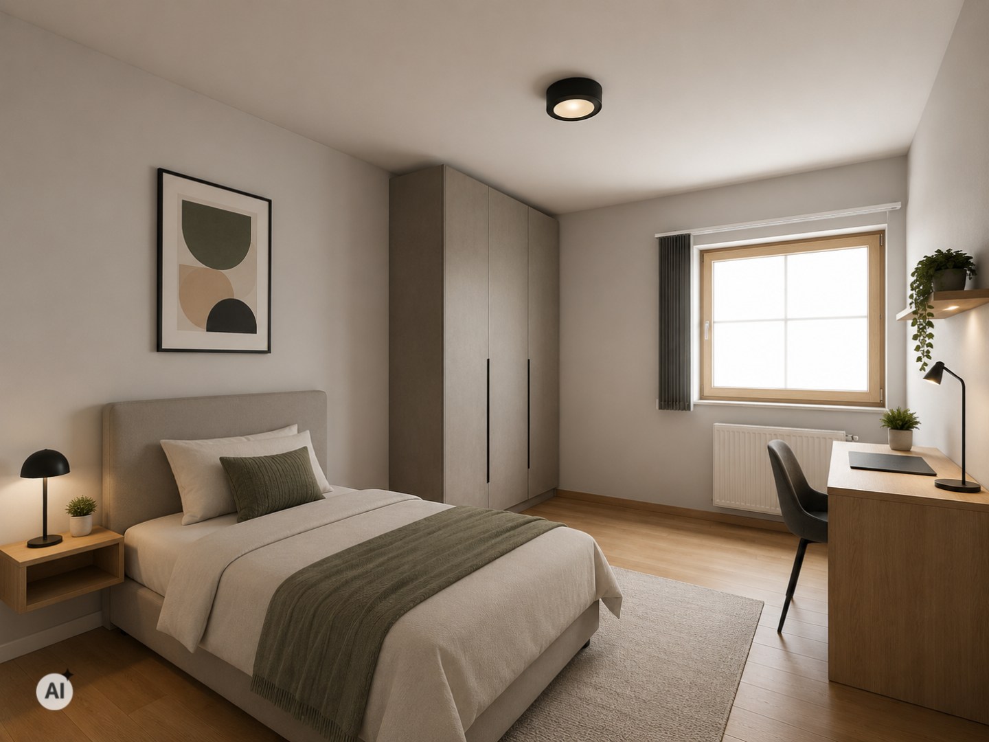 Instapklaar appartement met zonnig terras en 2 slaapkamers in hartje Vijve! 