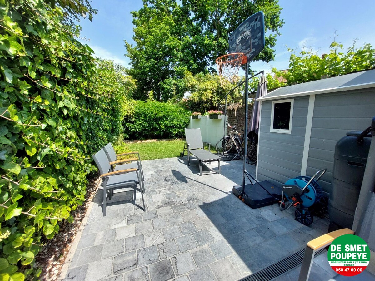 Instapklare stadswoning met tuin 