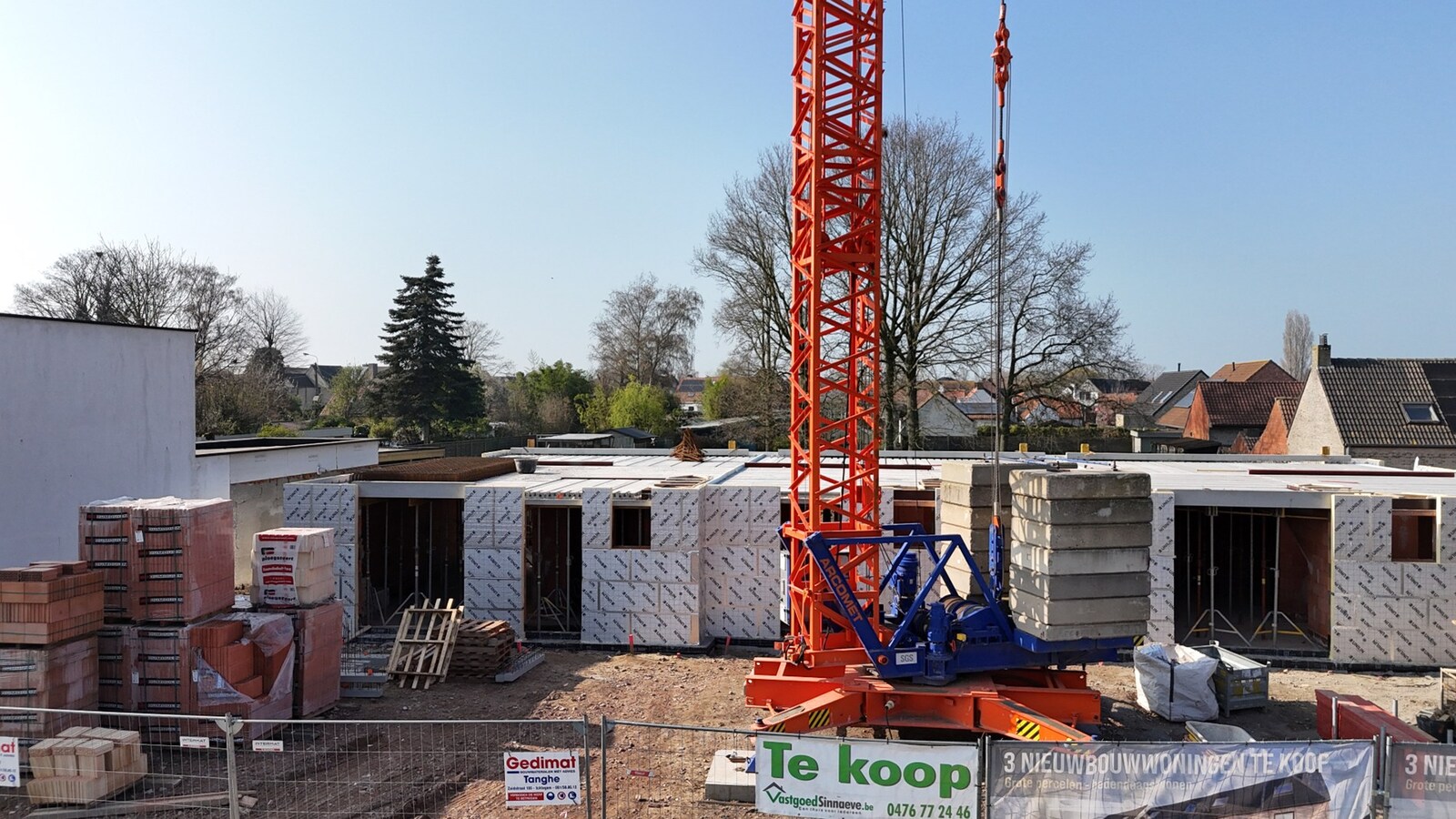 Prachtig afgewerkte nieuwbouwwoningen (BEN) te Koekelare (De Mokker) 