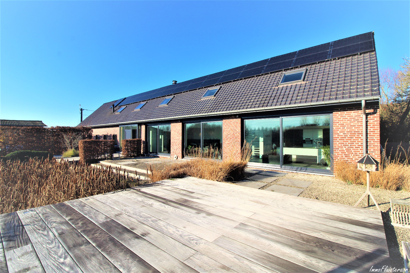 Magnifique maison avec grande annexe et prés sur environ 2ha à Biévène (Brabant Flamand) 