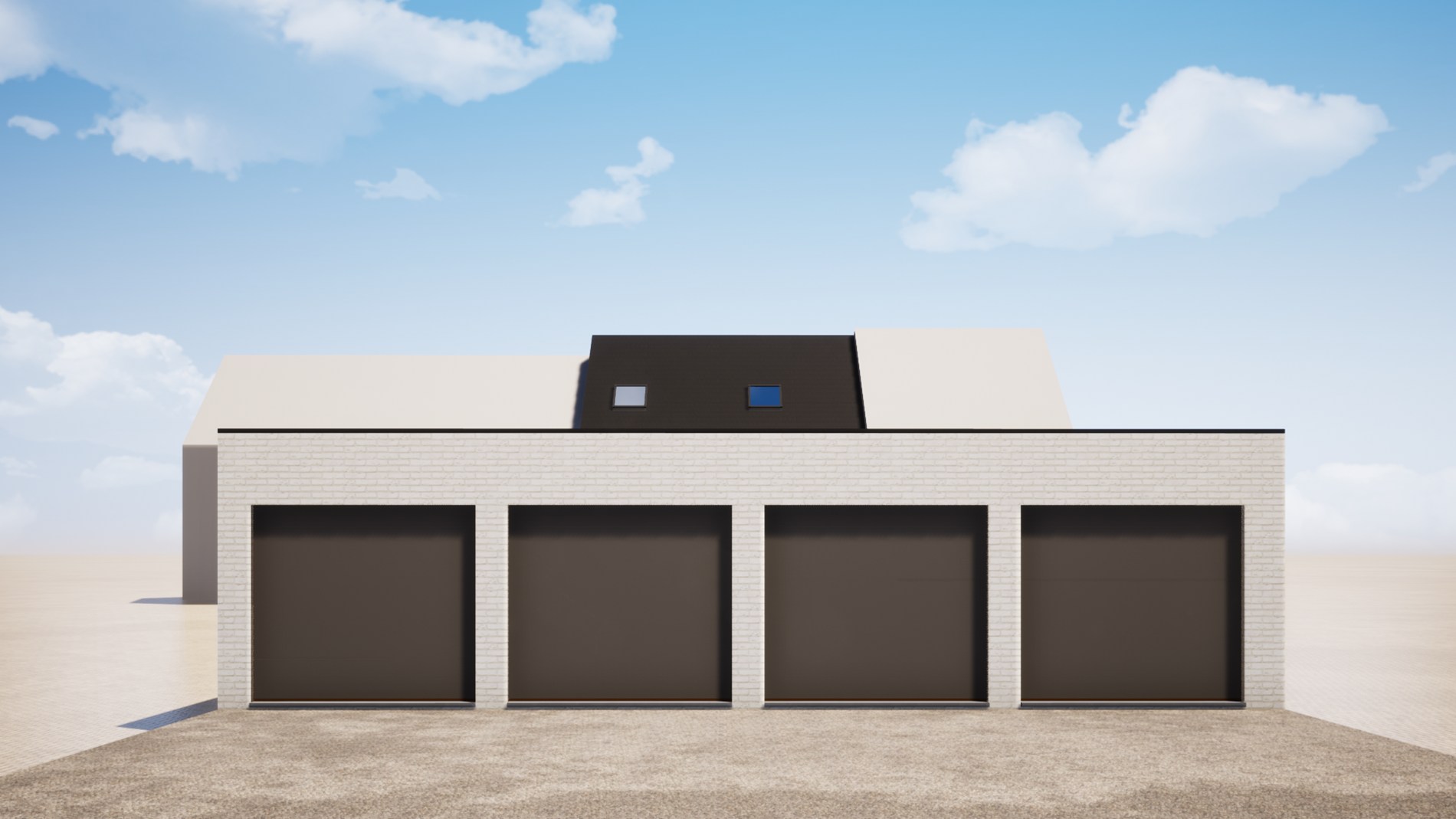 Ruime landelijke 4-slaapkamer/ 2 badkamer woningen in het centrum van Ettelgem 