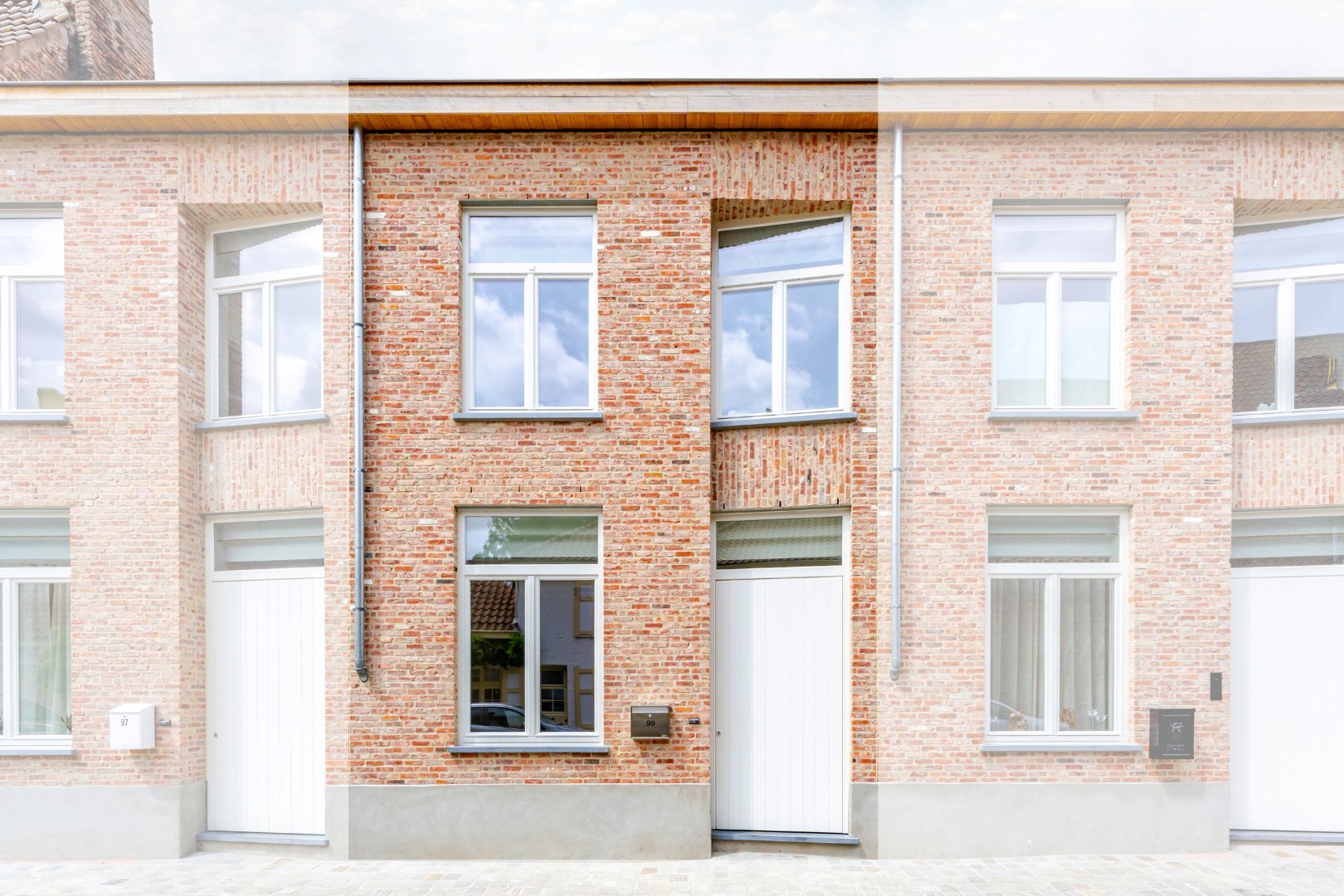 Exclusieve nieuwbouwwoning te huur met 3 slaapkamers in het hart van Brugge 