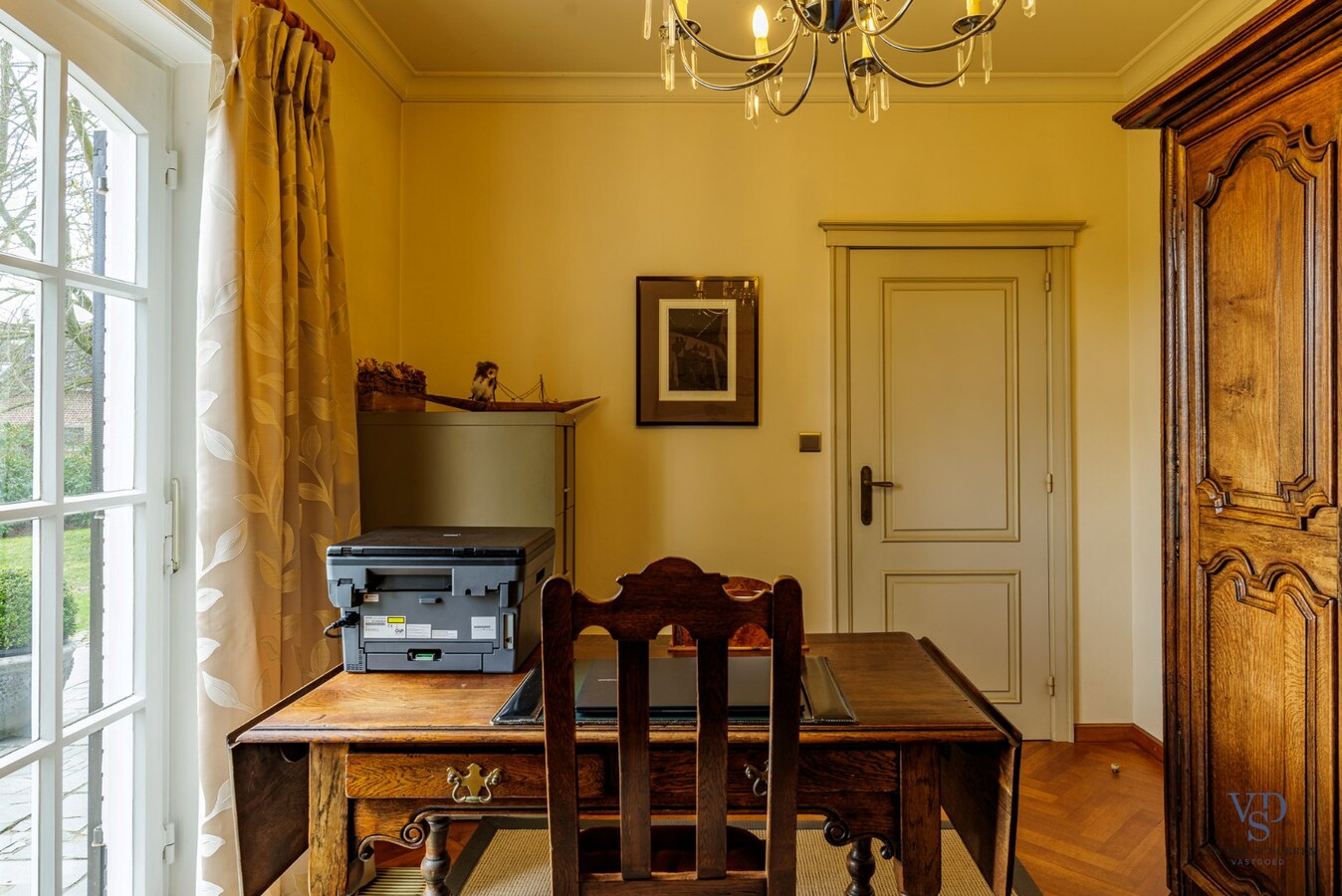 Karaktervolle villa, in Franse stijl. 