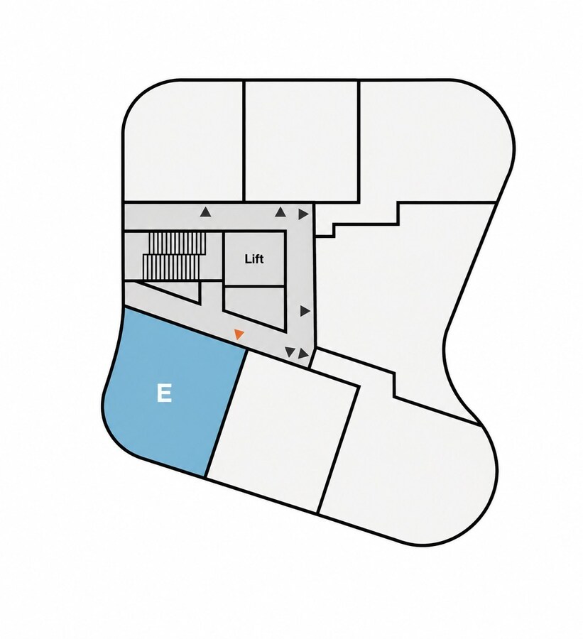 TYPE E | LICHT HOEKAPPARTEMENT MET UITZICHT OVER TILBURG 