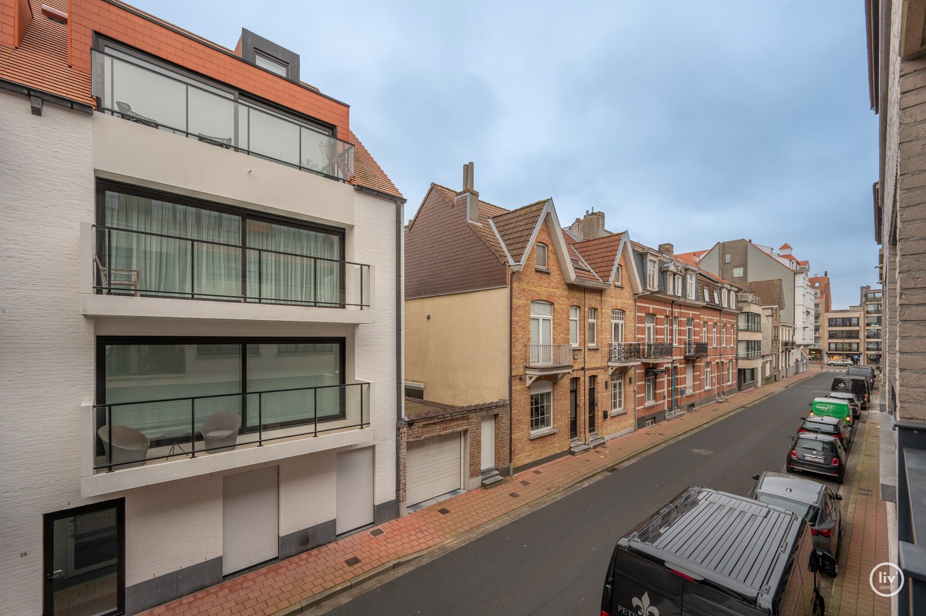 Gezellig 1 slaapkamerappartement gelegen in een récent gebouw in de Fincentlaan te Knokke. 