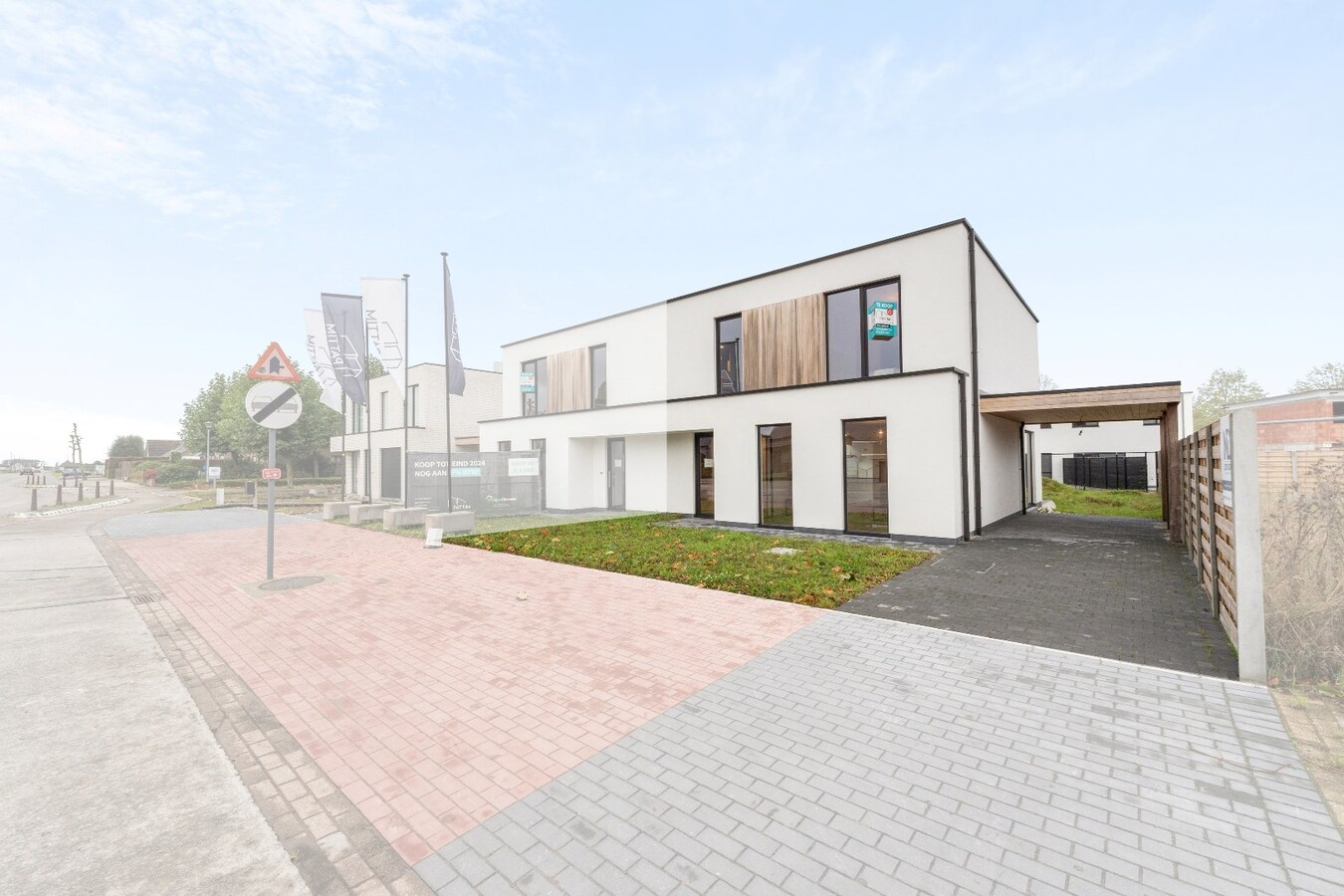 Halfopen nieuwbouwwoning met 3 slaapkamers te Koekelare 