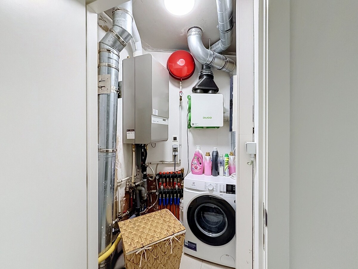 Energiezuinig 2-slaapkamerappartement met terras en zonnepanelen in Gentbrugge 