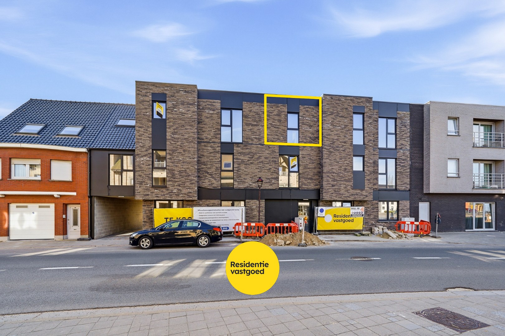 1-slaapkamer appartement op het 2de verdiep te huur in Westkerke! 