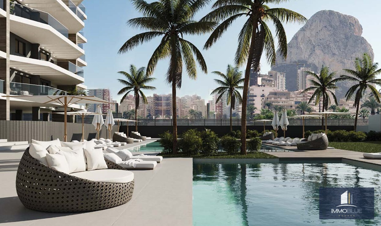 Stijlvol appartement vlakbij strand en stad in Calpe 