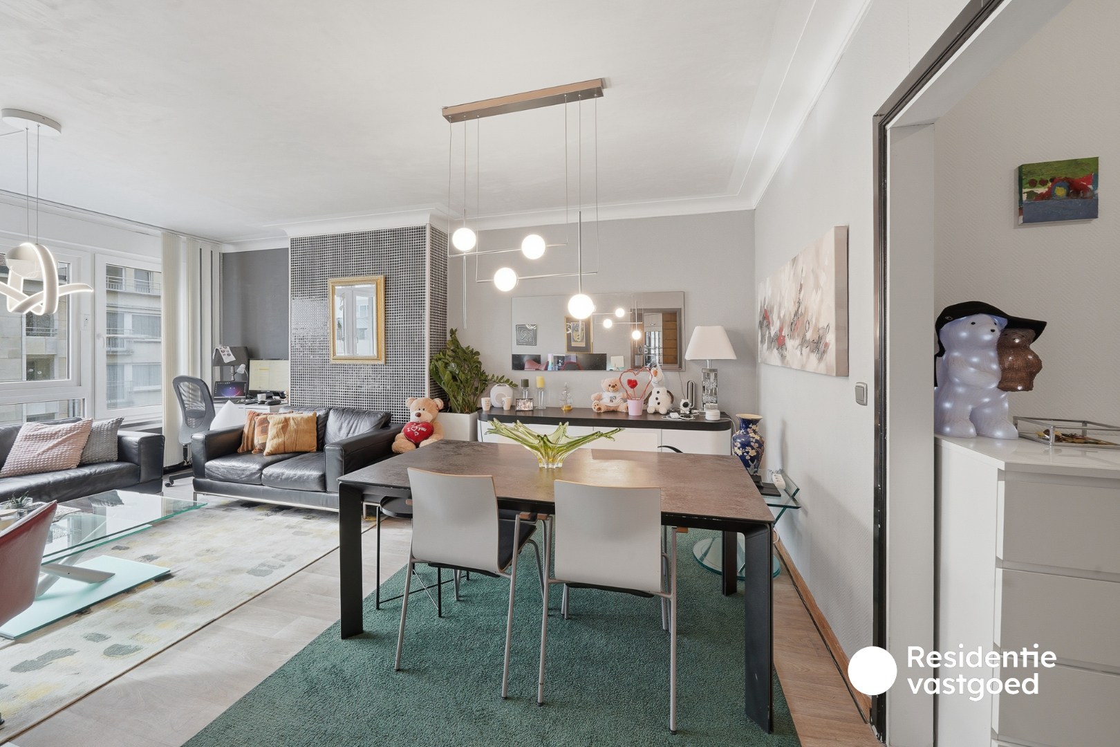 Ruim appartement met 2 slaapkamers op topligging in Oostende 