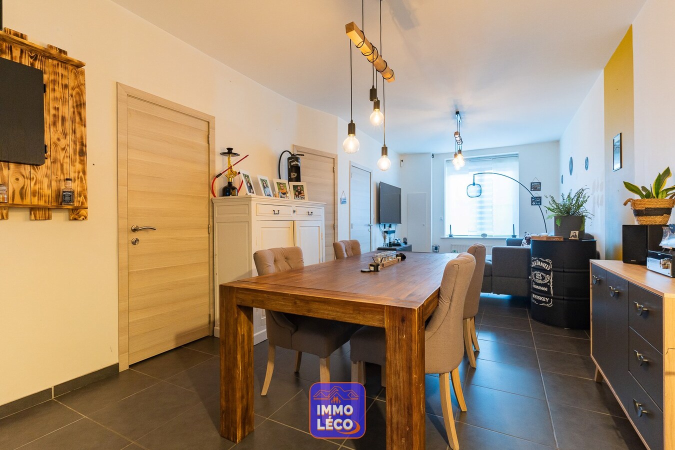 Maison 4 chambres avec jardin, dans une rue calme proche du parc 