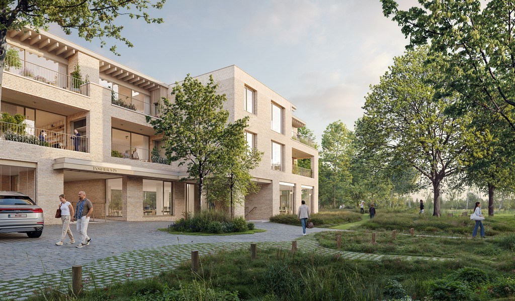 Nieuwbouw kantoorruimte te koop in de Beelbroekstraat in Gent