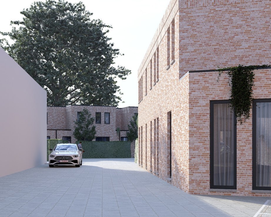 Moderne, Bijna Energie Neutrale stadswoning met private tuin in het centrum van Stokkem! 