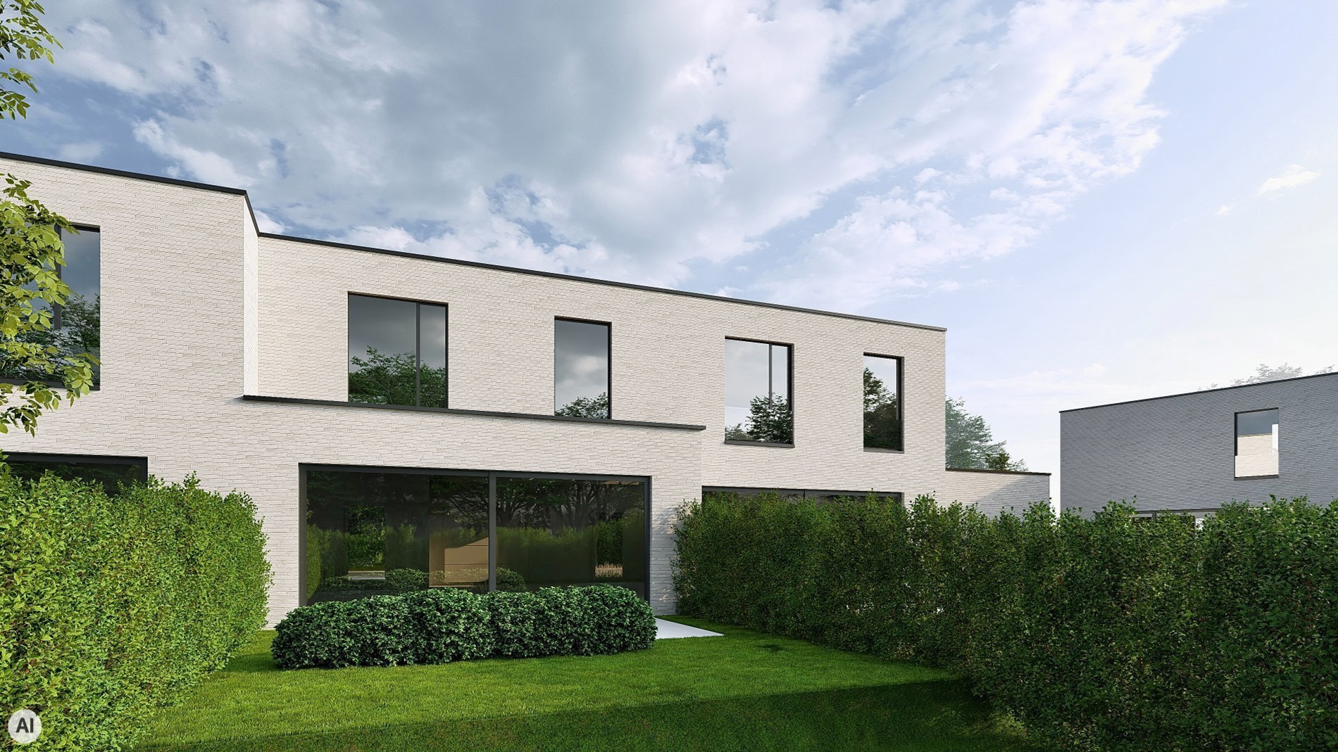 6 moderne en kwalitatieve nieuwbouwwoningen 