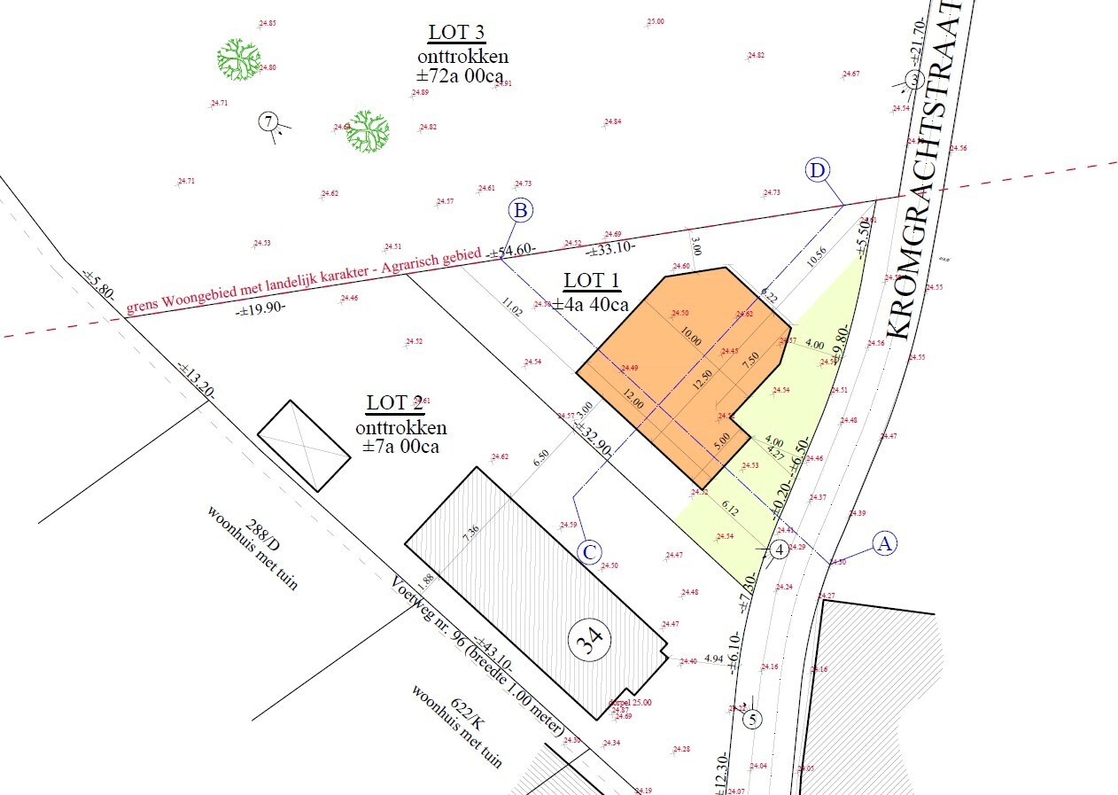 Bouwgrond met gezinstuin en aanpalend grasland op 7.640m² 