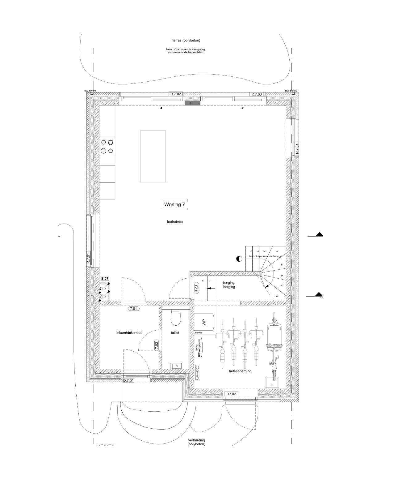 Nieuwbouw open bebouwing met 5 slaapkamers 