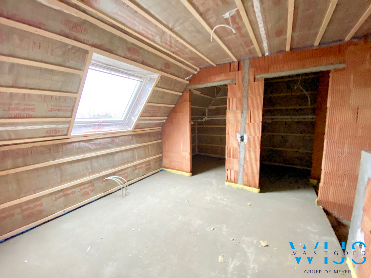 ULTRA ruime nieuwbouwwoning met 5 slaapkamers, 2 badkamers te RIEME/ERTVELDE  ! 