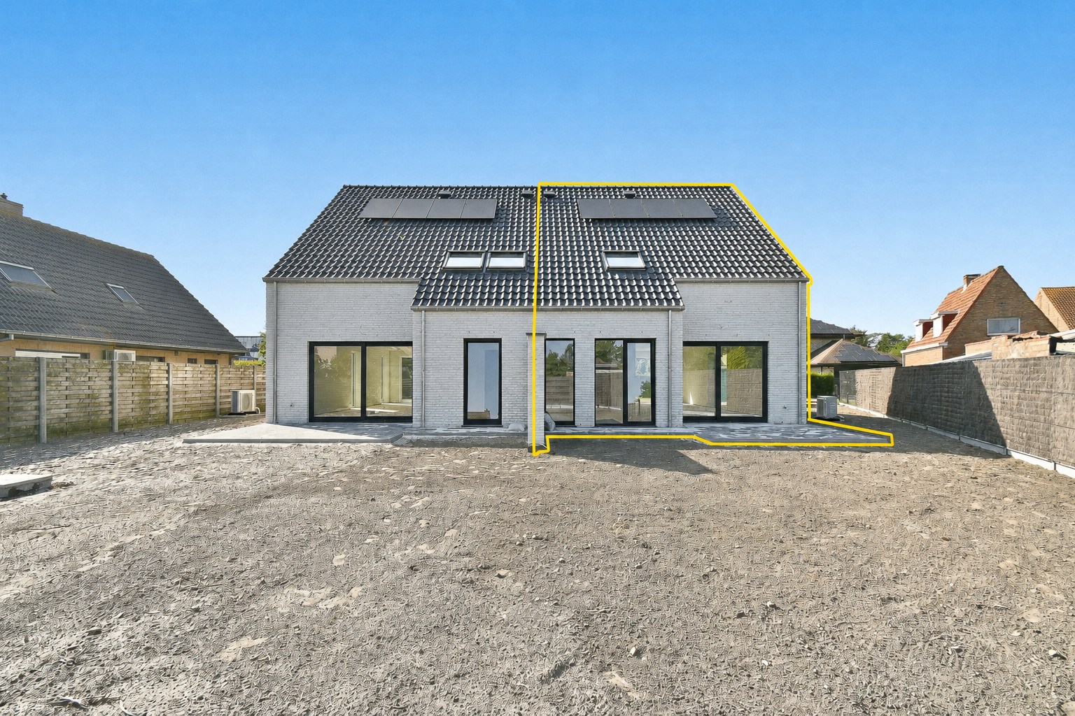 Nieuwbouwwoning op rustige locatie met 3 slaapkamers 