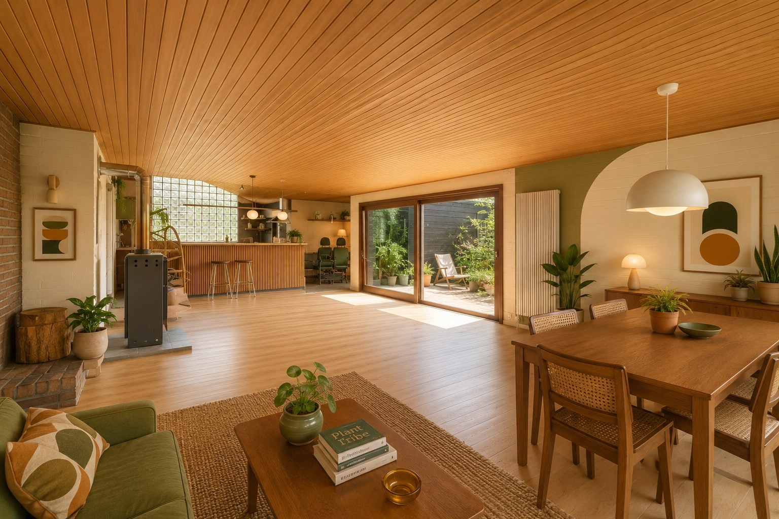 Seventies bungalowvilla met renovatiepotentieel op unieke ligging aan natuurgebied 