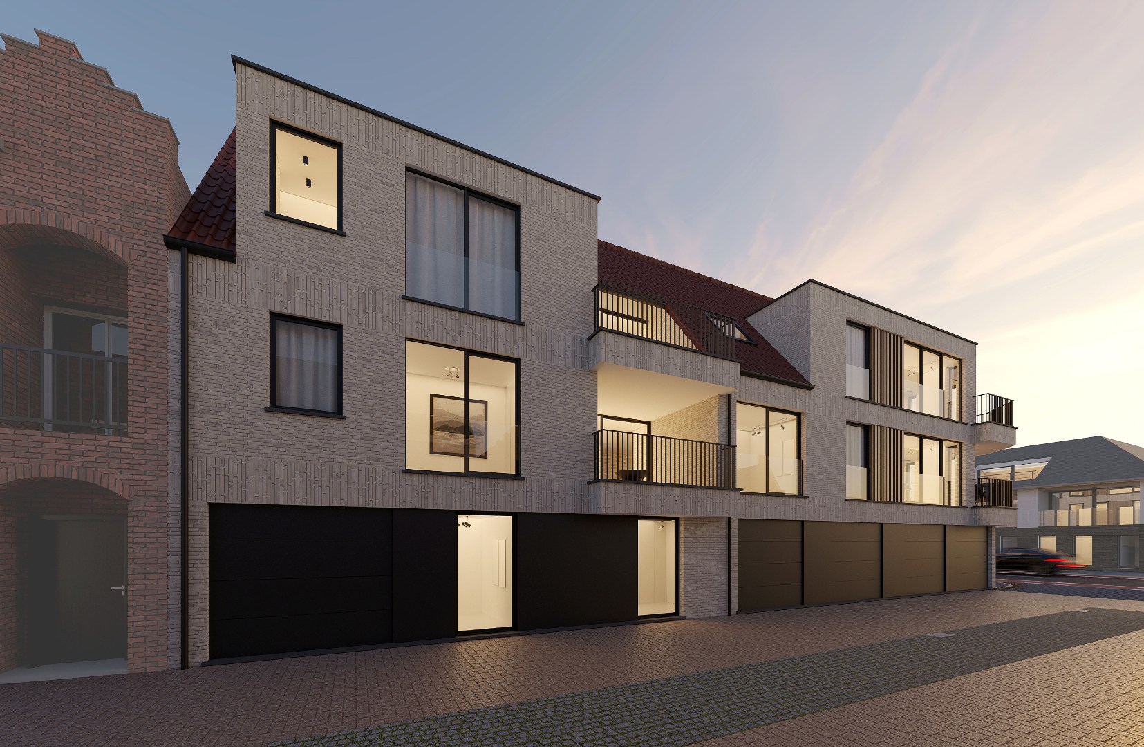 Ruim nieuwbouwappartement met 2 slaapkamers op centrale ligging in Middelkerke 