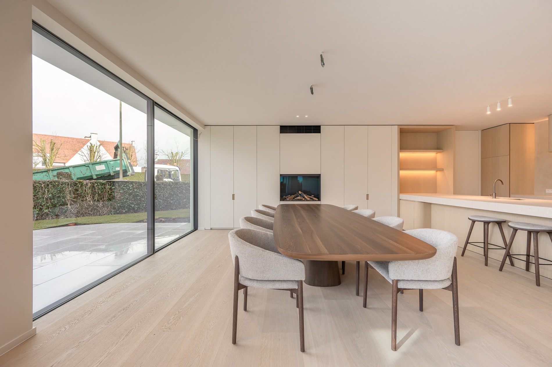 Luxueuze volledig afgewerkte nieuwbouwvilla gelegen aan de rand van het Zoute. 