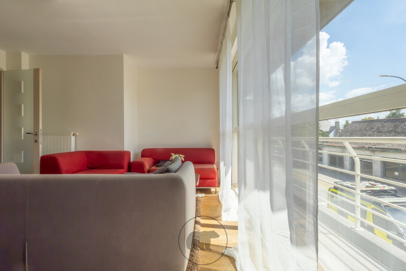 Tweeslaapkamer appartement met garagebox in centrum Wachtebeke 