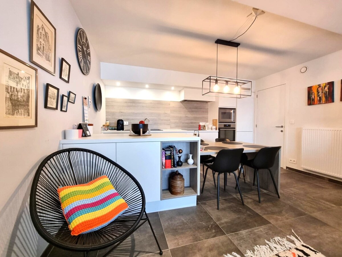Zeer leuk appartement met terras van 15m² in het centrum - Blankenberge 