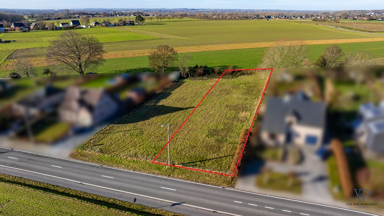 Uitzonderlijke bouwgrond voor open bebouwing. 