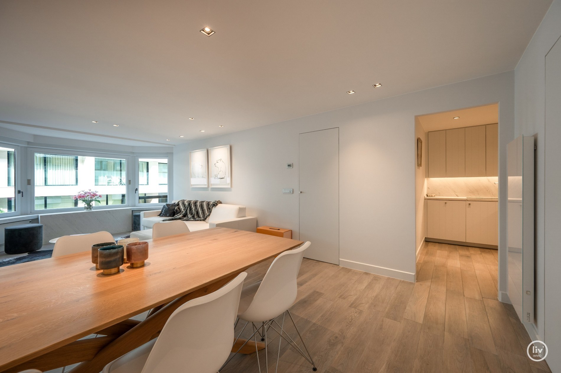 Gezellig appartement met één-slaapkamer (mog. tot aankoop van een inpandige garagebox) 