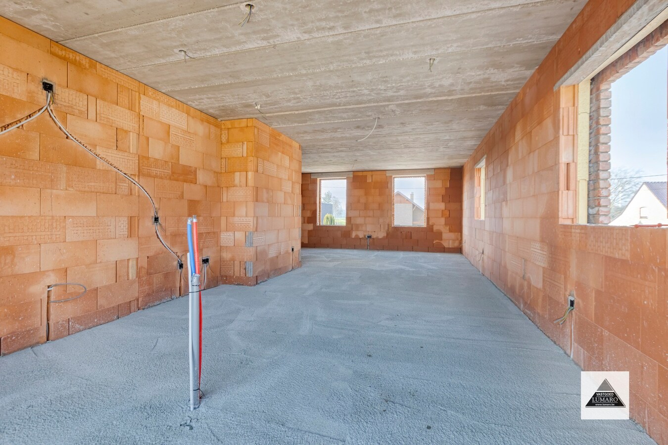 Nieuw duplex appartement met 3 slpks. en terras van 31 m² 