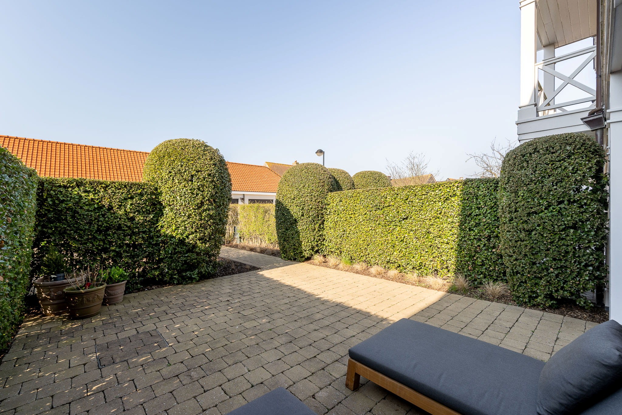 Maison récemment rénovée à vendre avec une vue magnifique sur les polders. 