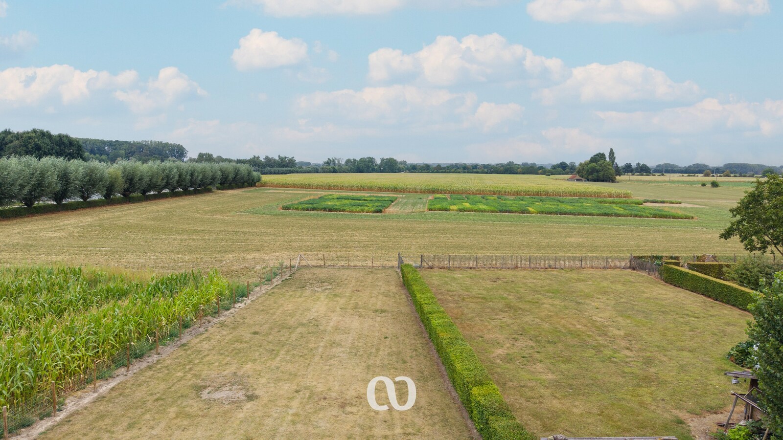 Prachtig gelegen woning met fantastisch uitzicht in Mullem 