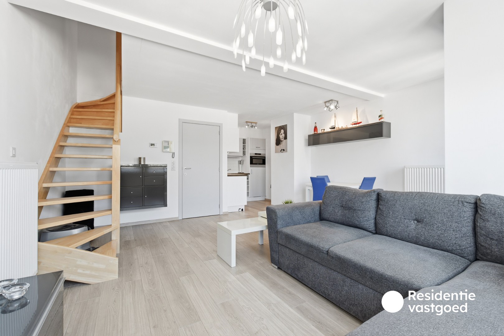 Charmant duplex-dakappartement in het centrum van Blankenberge! 