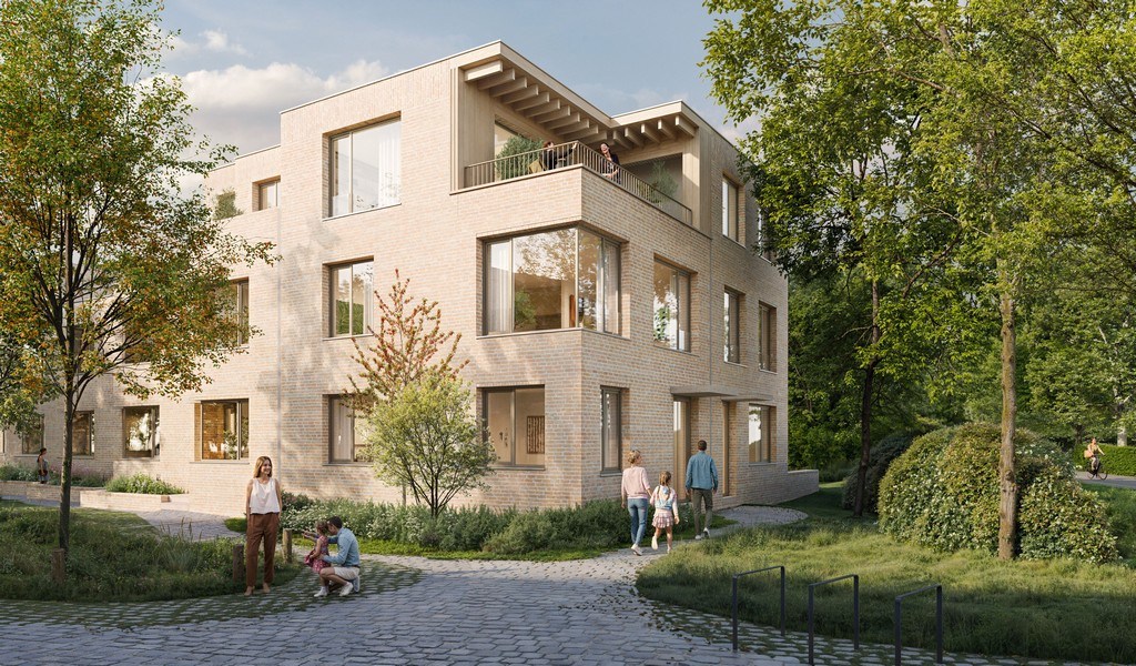 Nieuwbouw kantoorruimte te koop in de Beelbroekstraat in Gent