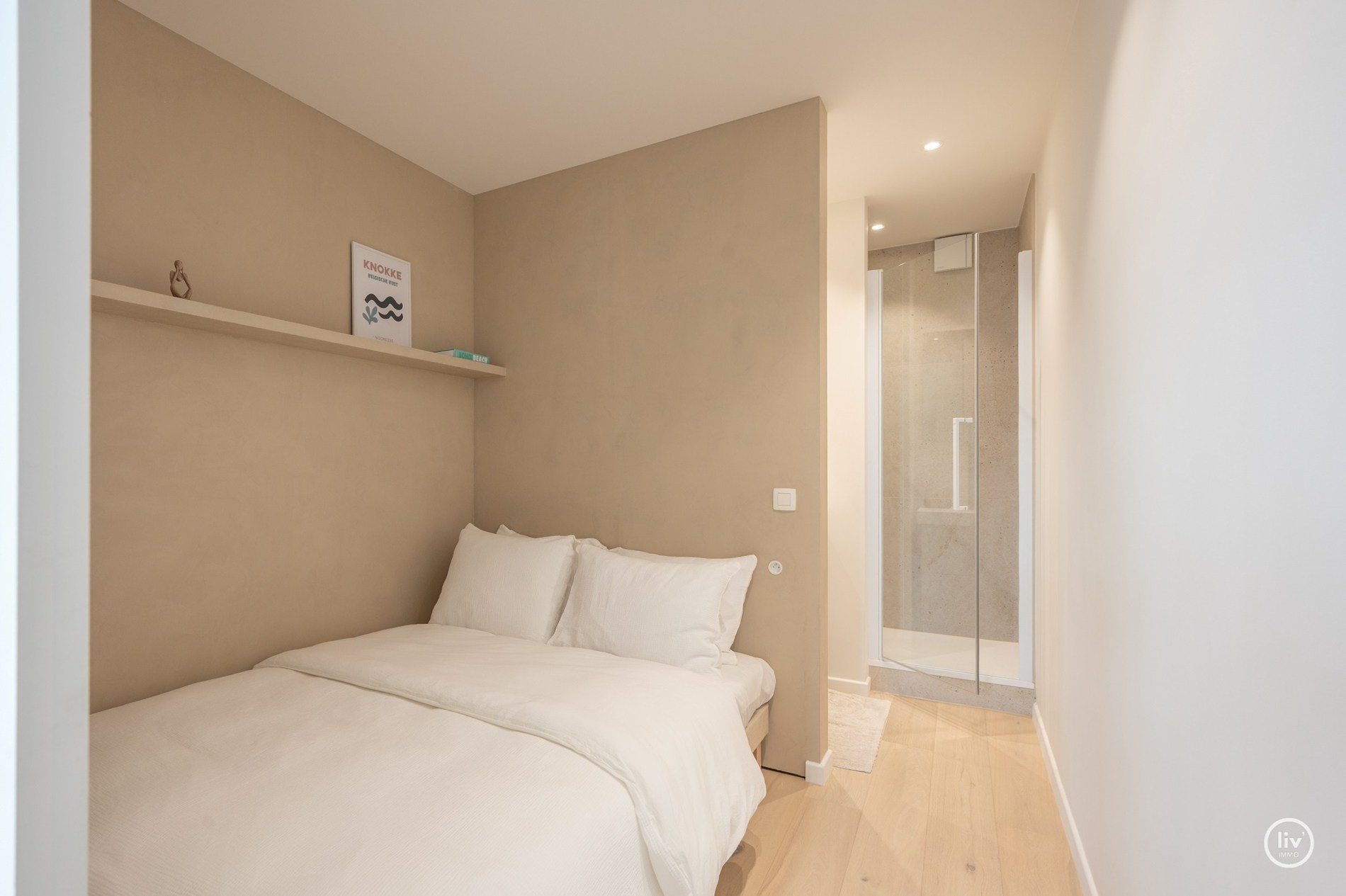 Aangenaam 1-kamer appartement met terras op een topligging in de Van bunnenlaan te Knokke ( renovatie 2026) 