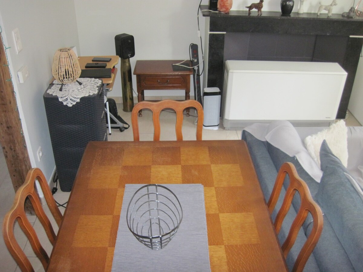 Ruim 1-spl-appartement. 