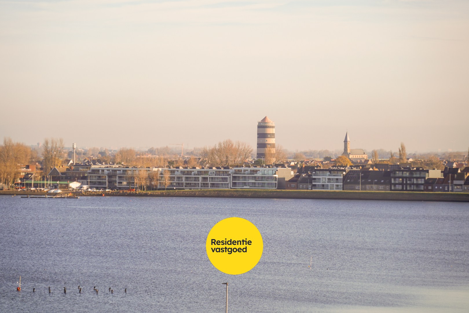 Modern energiezuinig 2-slaapkamerappartement met zicht op de Spuikom 