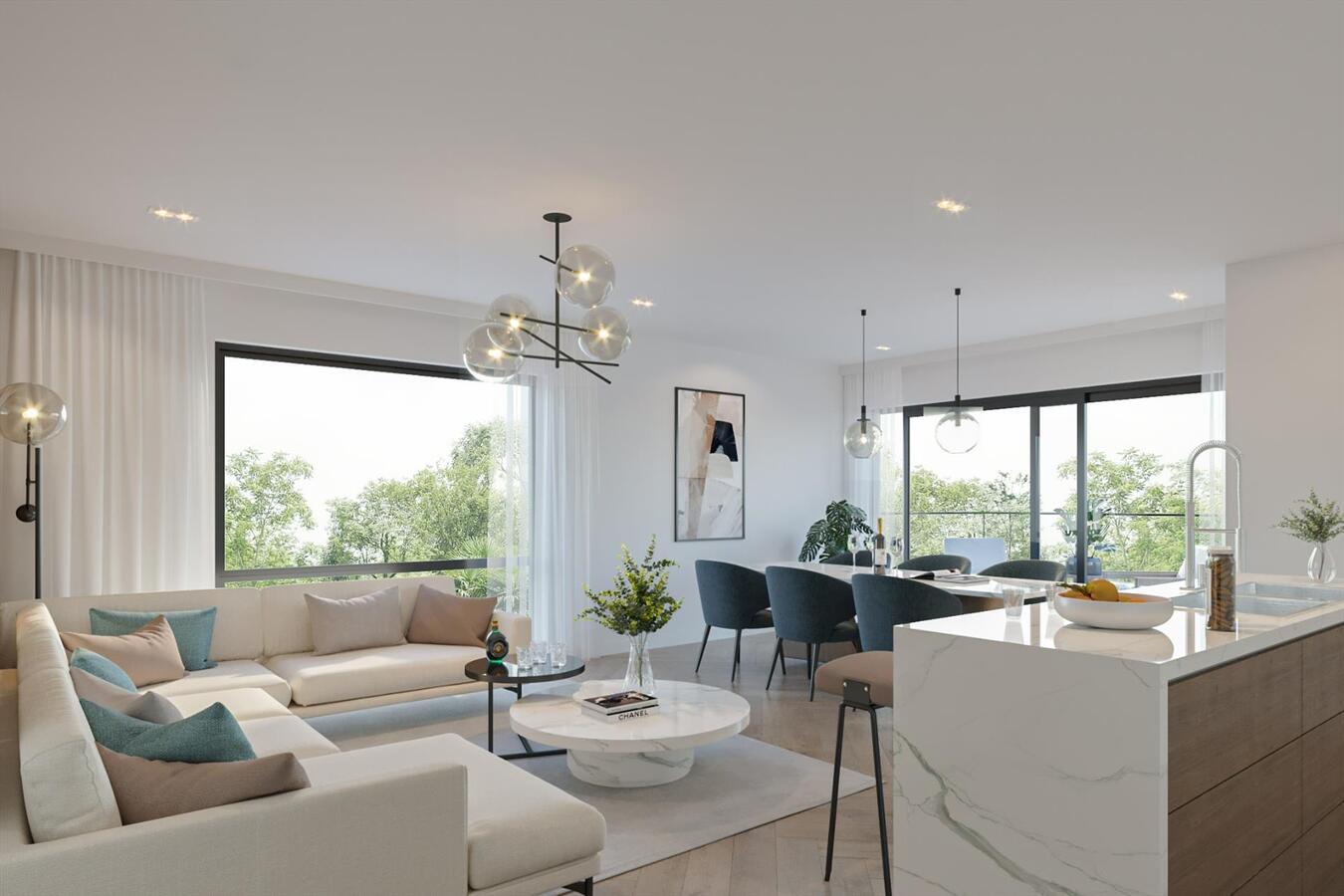 Prachtig nieuwbouwappartement op unieke ligging te Houthulst 